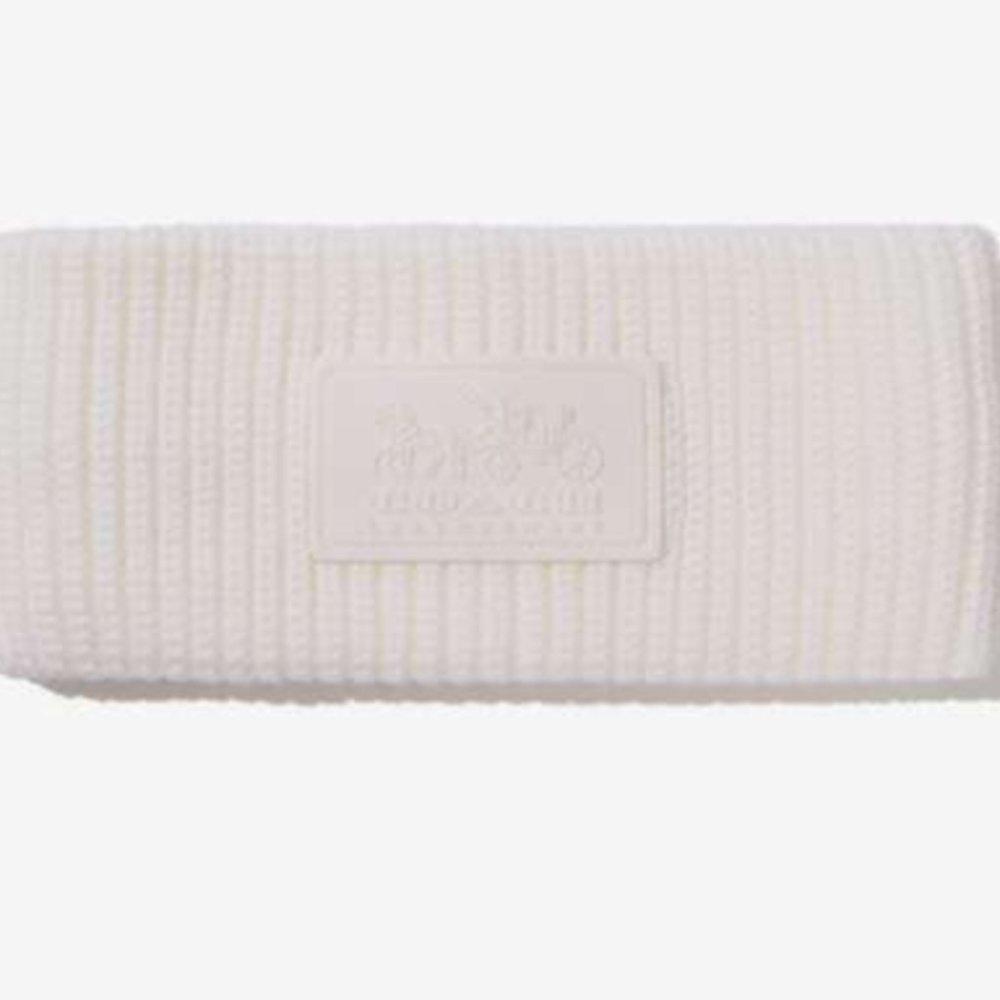 COACH Cable Knit Winter Headband